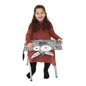 girl with the Animal Lap Pad