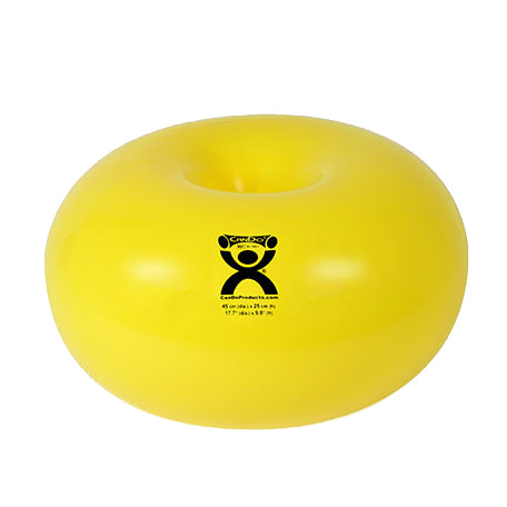 CanDo Donut Ball in the color yellow