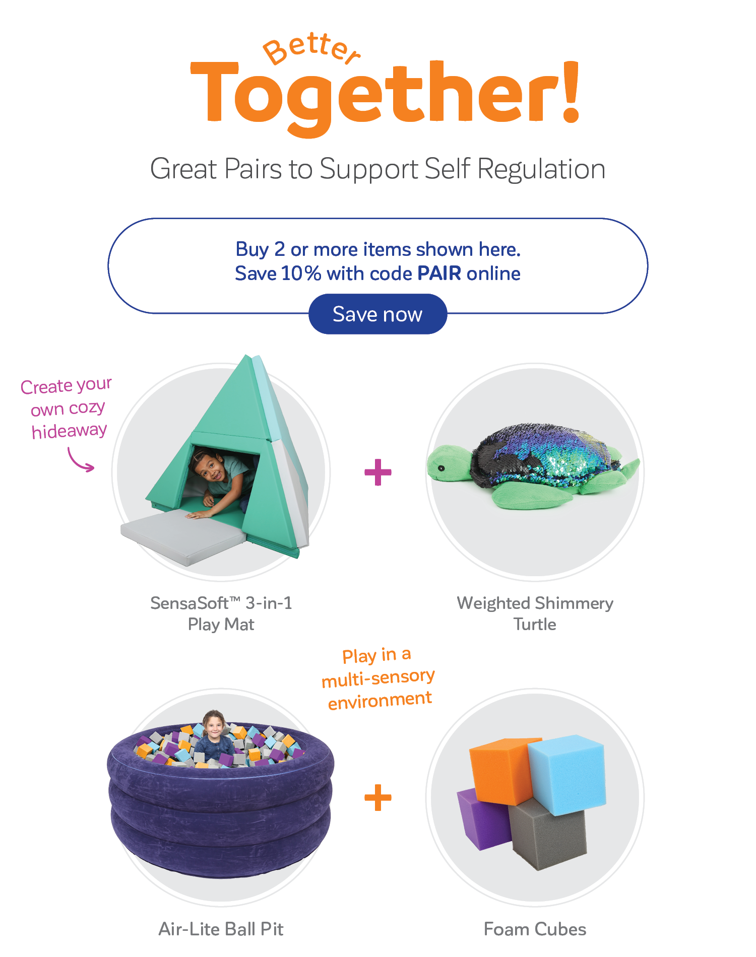 Better Together! Great Pairs to Support Self Regulation