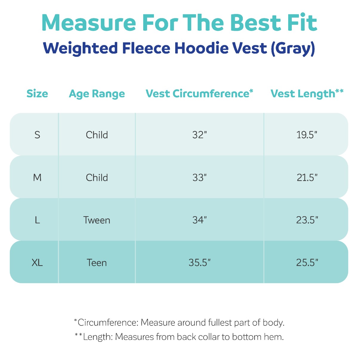 Weighed_Fleece_Hoodie_Vest_Size_Chart