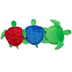 Red, blue and yellow Snapping Turtles - Set of 3