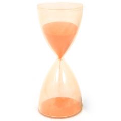 Orange sand timer