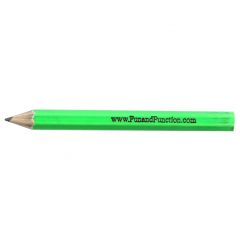 Green Kid-Sized Pencil