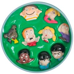 Regulation Putty™ Pieces: Happy, mad, confused, excited, scared, stressed, sleepy, alert and embarrassed