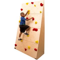Child using the Climb-Able Wall