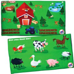 Find Me™ Lap Pads - At the Farm (13 x 8 inches)