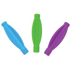 Pencil Toppers - 3 Pack (Chewy) in colors blue, green and purple