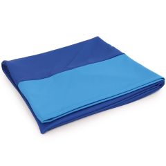 folded up Dark and light blue Hug Sleeping Bag 