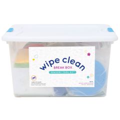Wipe Clean Break Box® Container