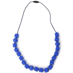 Chewelry Necklace Chunky Blue Bead
