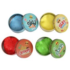 Putty Elements™ - Sun (extra soft - yellow), Desert (soft - red), Earth (medium - green) or Sky (firm - blue) 