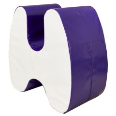 purple and white Squeeze Me Seat  