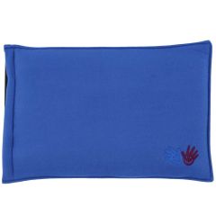 Weighted Lap Pad Slipcovers - Smooth Blue