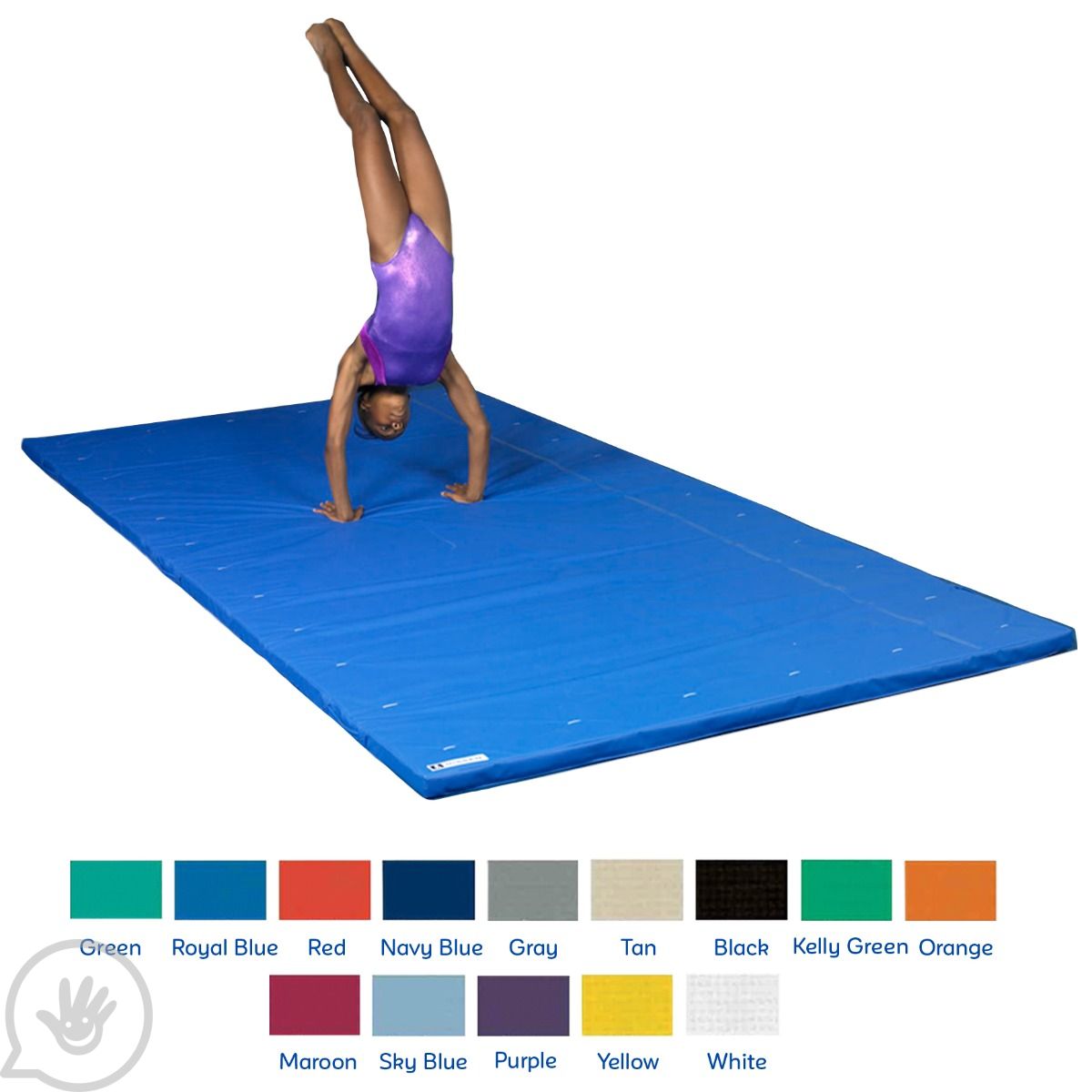 Special Needs Gymnastic Mats | Velcro Folding Mats for Play Activities