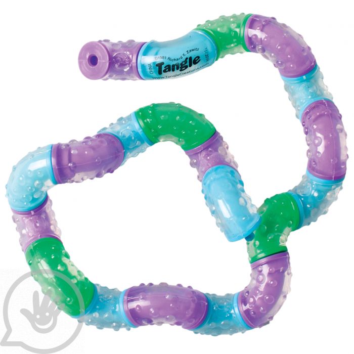 Tangles Kit of 4 Sensory Tactile Fidget Toys for Special Needs ADHD etc. 