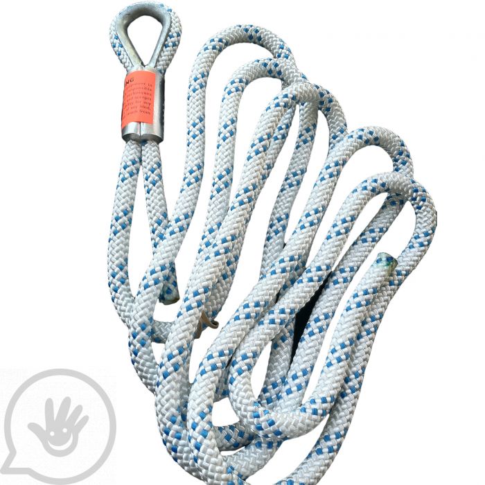 Therapy Rope with Eye Splice | Therapy Swing Accessories | Indoor Swing  Carabiner | Swing Height Adjuster | Fun and Function