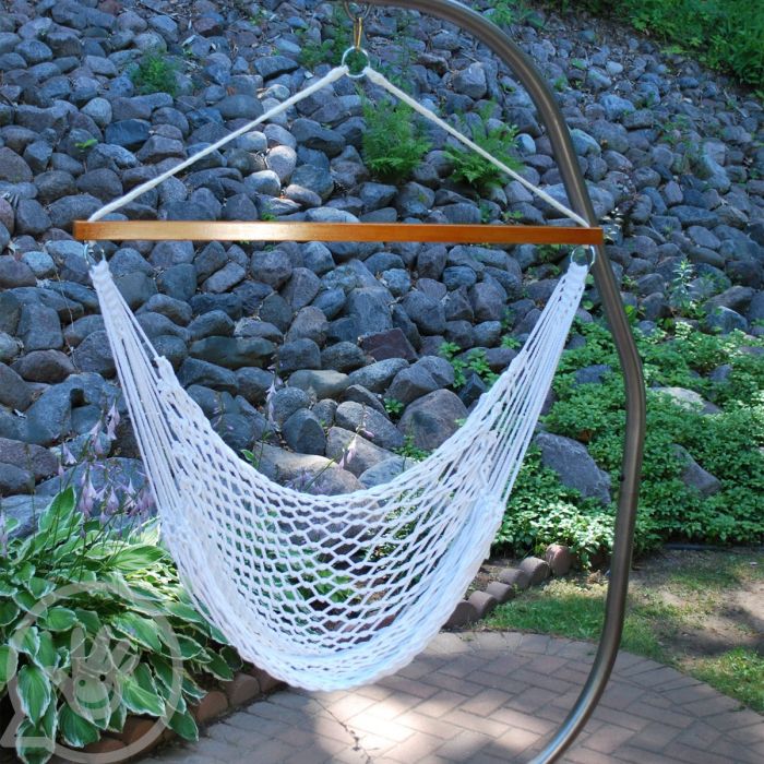 Overjas Republiek toekomst Cotton Rope Hanging Chair | Hammock Net Swing for Sensory Integration  Therapy