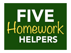 5 Homework Helpers