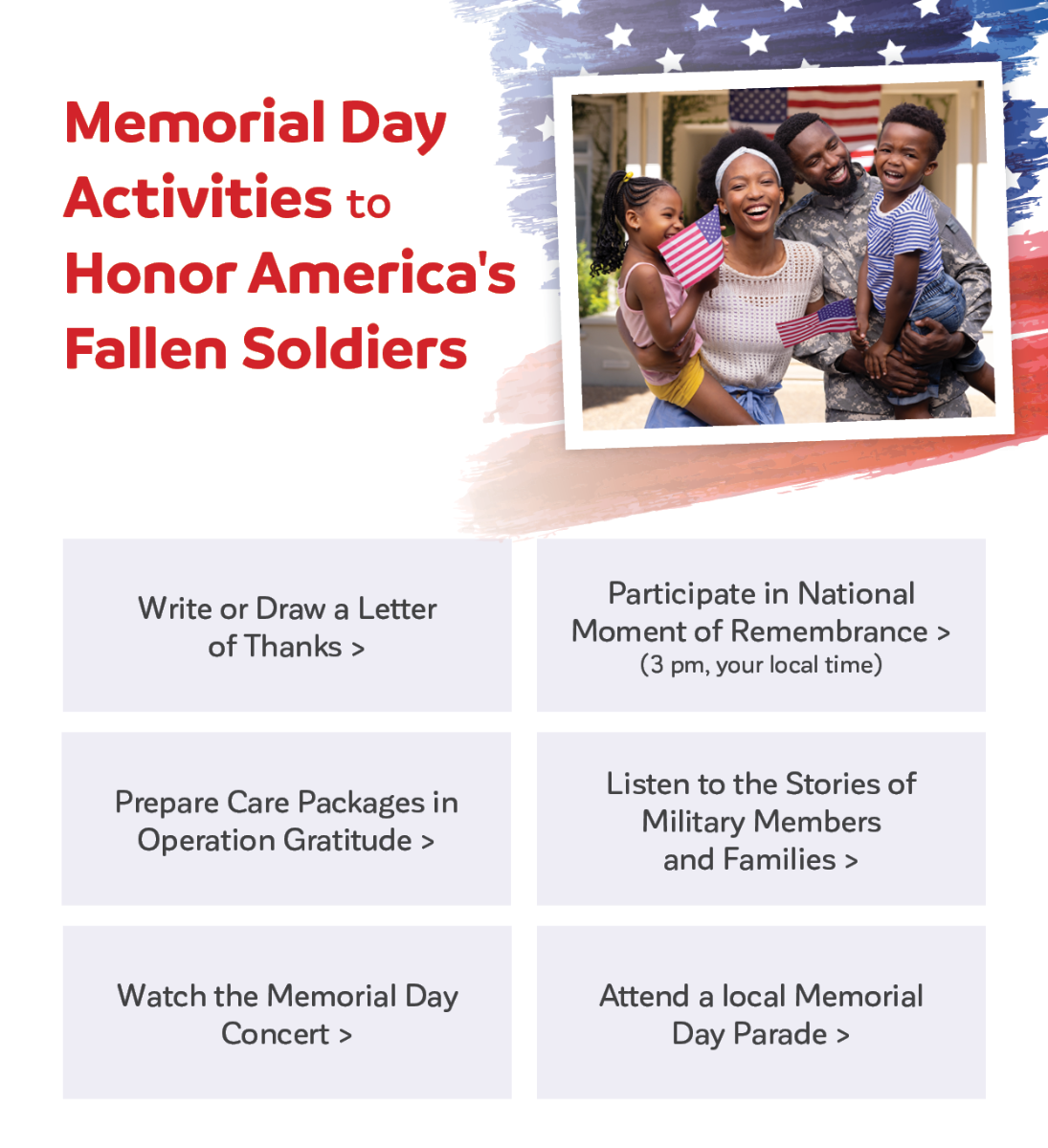 Memorial Day Activities to Honor America's Fallen Soldiers!